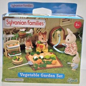 2014 Sylvanian Families-Vegetable Garden Set by Epoch NIB, Sealed